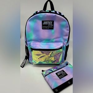 Brand new justice backpack - Ombré effect 🎒
